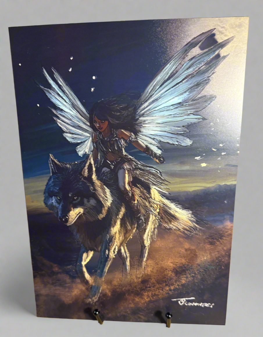 Wolf Fairy Art Print
