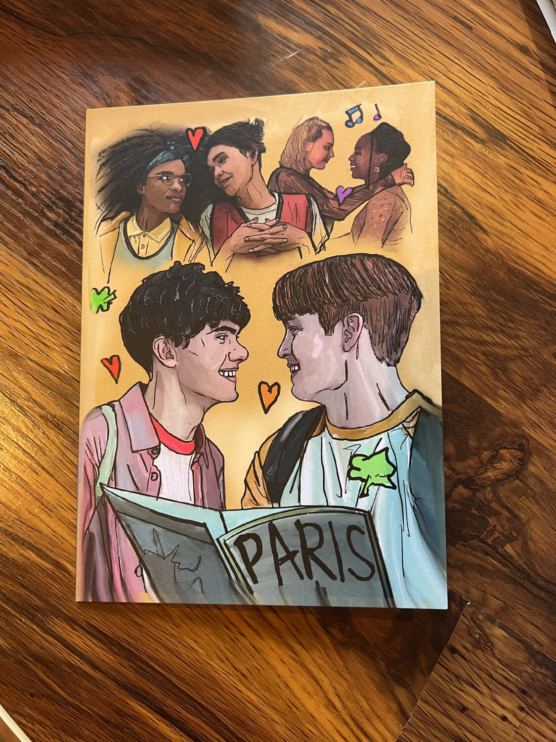 Heartstopper Card (Blank) with Envelope