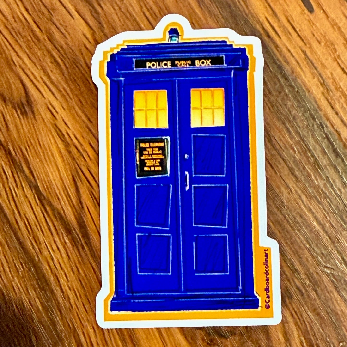 TARDIS Sticker