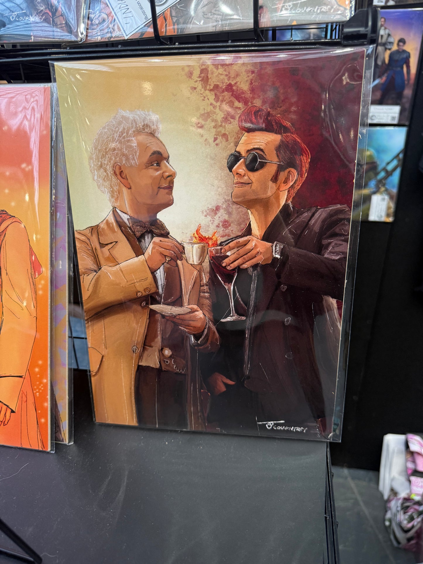 Good Omens Art Print