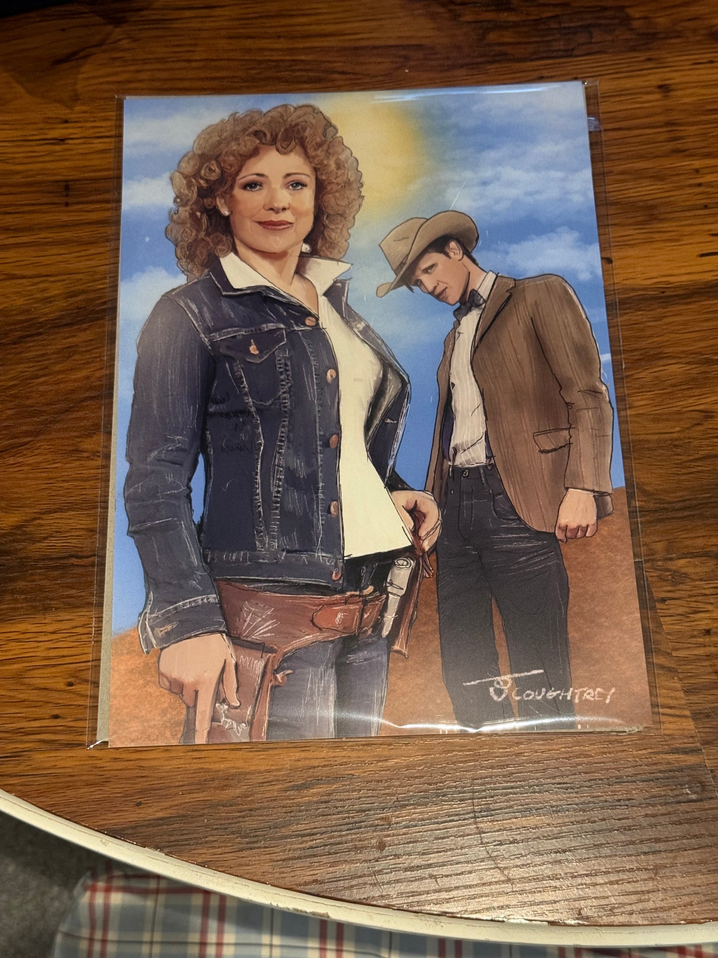11 and Riversong Art Print