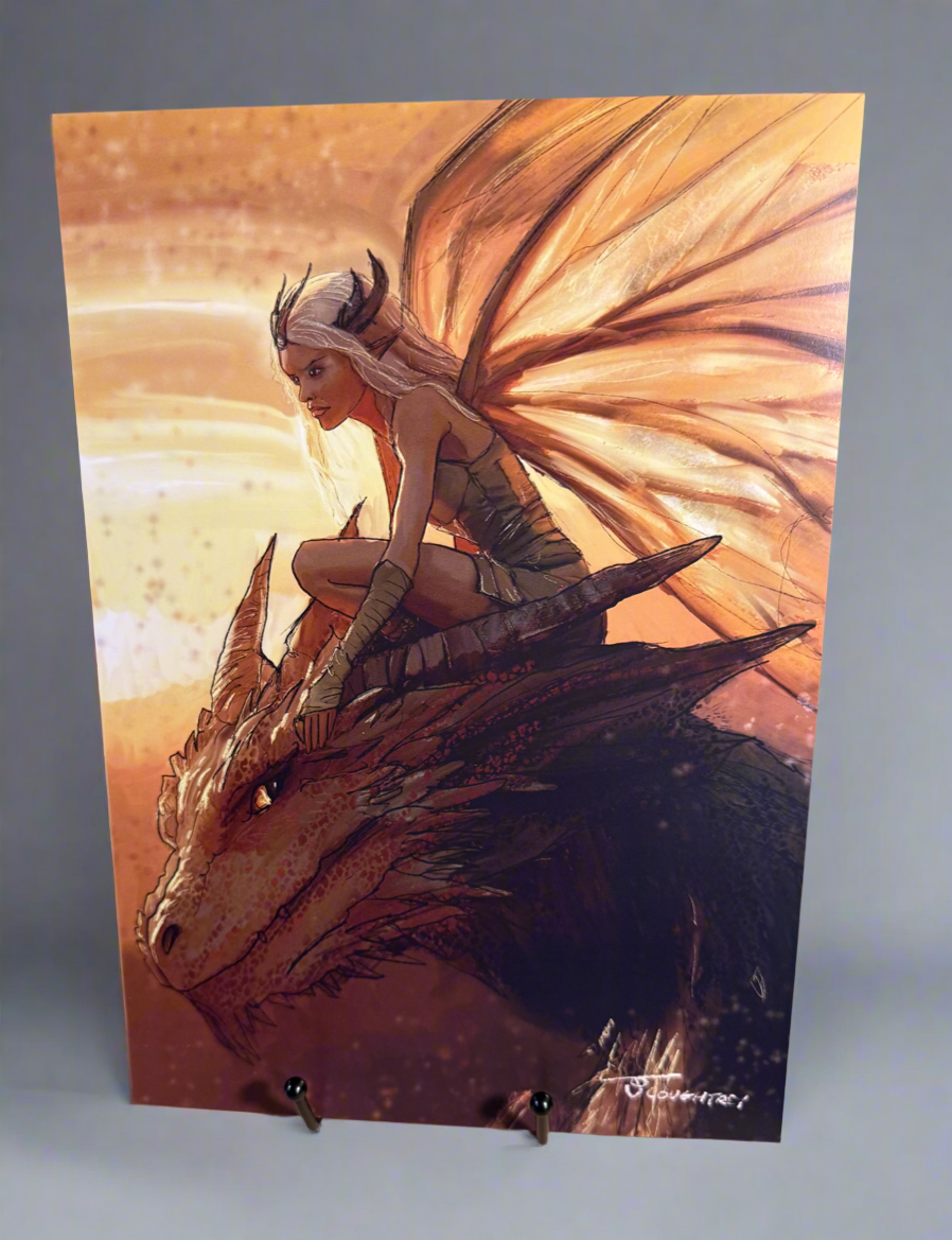 Dragon Fairy Art Print