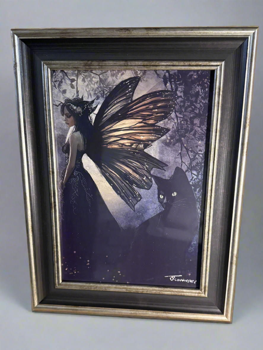 Cat Fairy Art Print