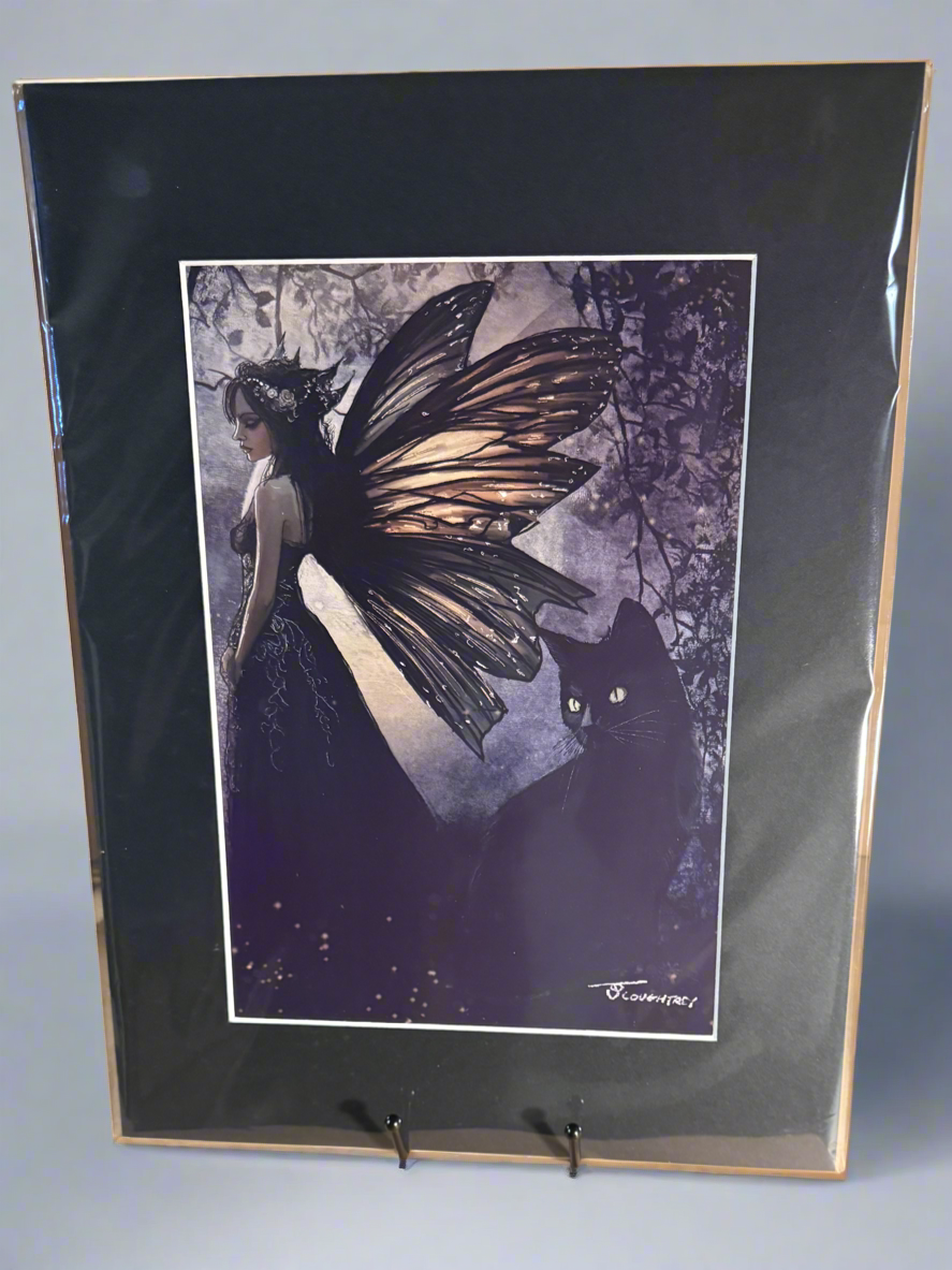 Cat Fairy Art Print