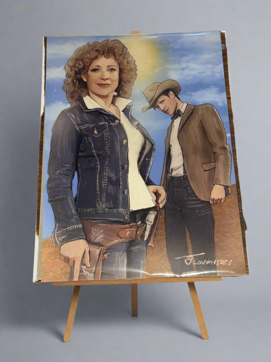 11 and Riversong Art Print
