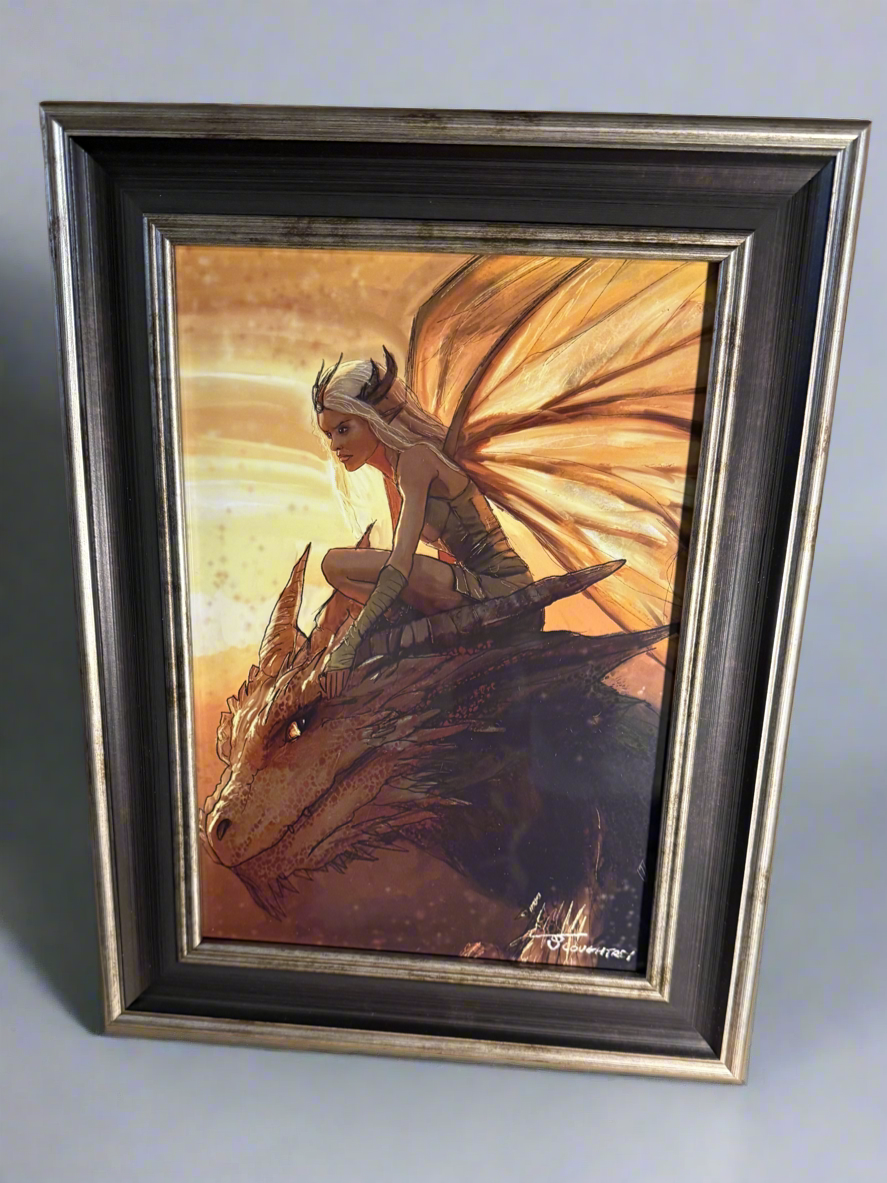 Dragon Fairy Art Print
