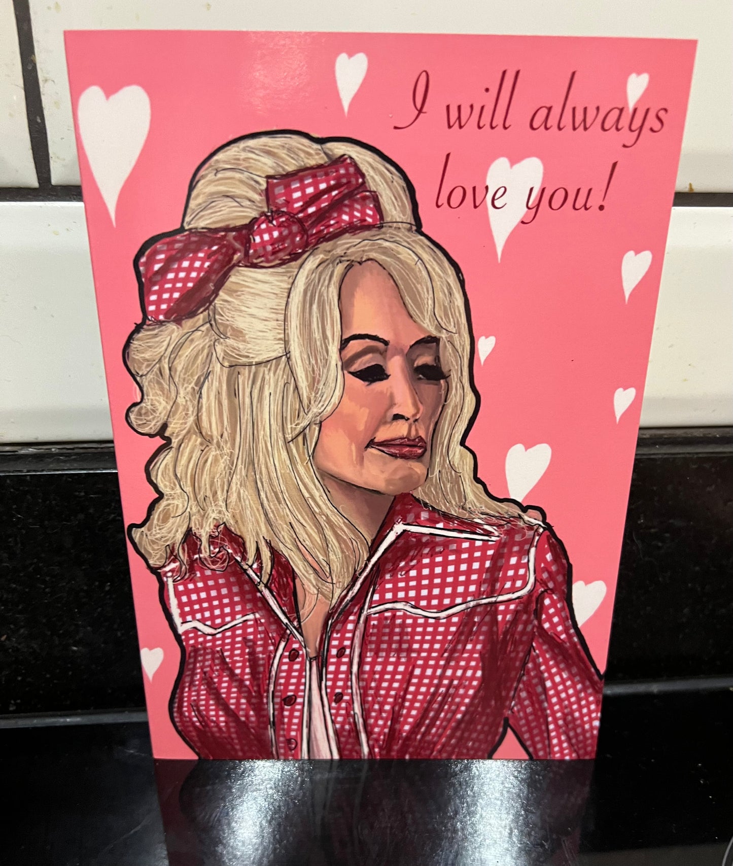 I will Always love You Card(Blank) with Envelope