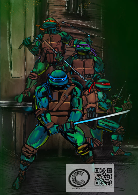 TMNT Art Print