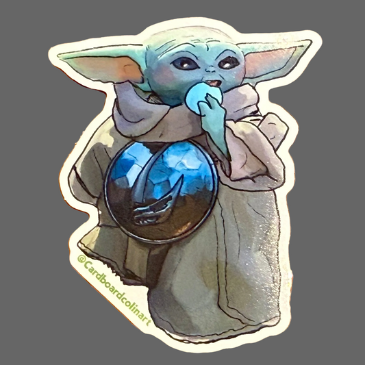 Grogu Sticker
