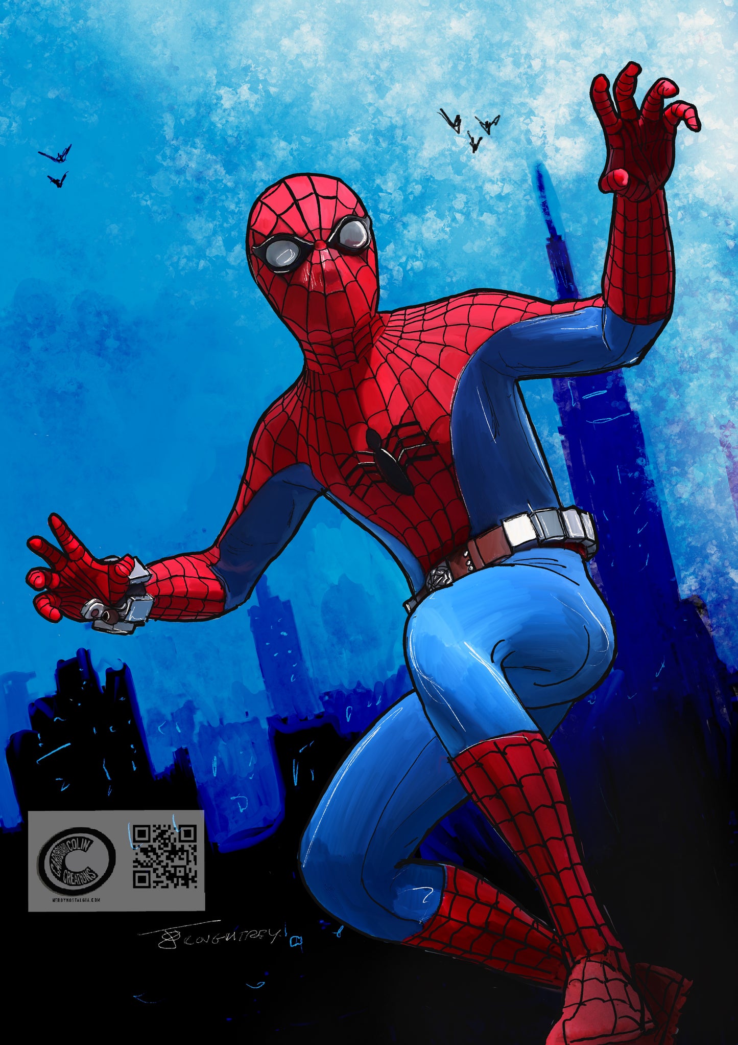 Spider-Man ‘77 Tribute Art Print