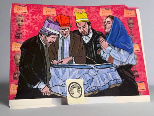 Bottom ‘Holy’ Card (with envelope)