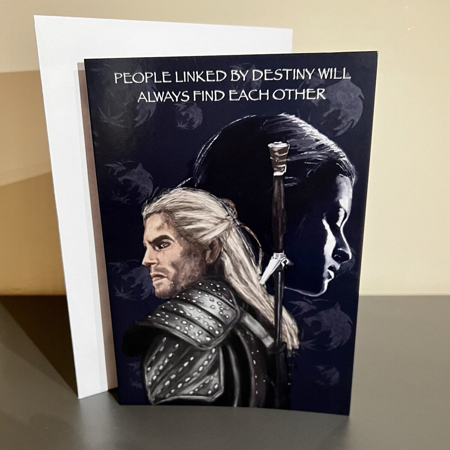 Witcher & Yennifer Card (Blank) with Envelope