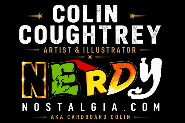 Nerdy Nostalgia - The official store of artist Colin Coughtrey