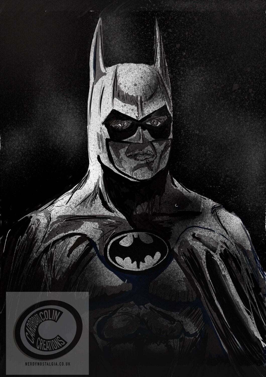 Bat 1989 Art Print