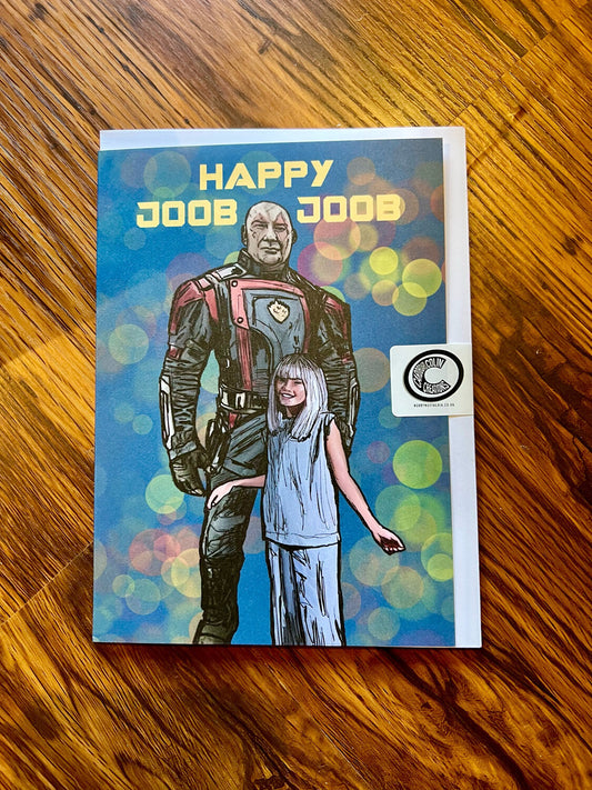 Happy Joob Joob GOTG Card (Blank) with Envelope