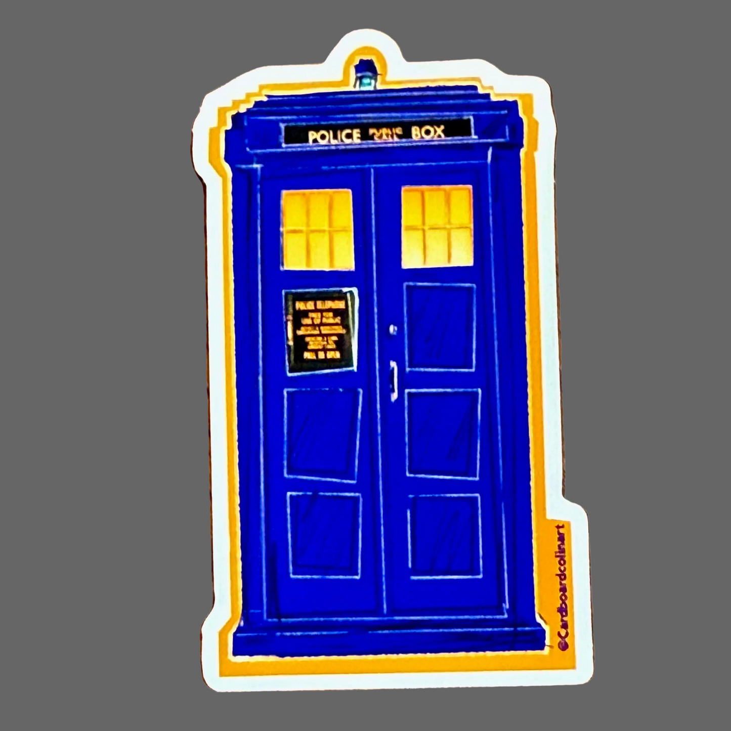 TARDIS Sticker