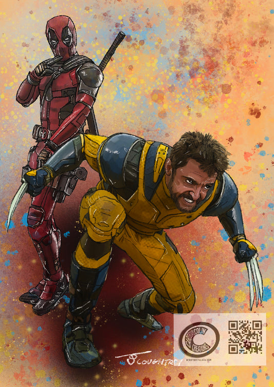 Deadpool & Wolverine Art Print