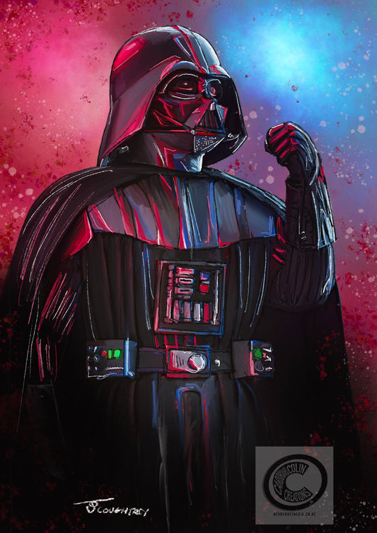 Darth Vader’s Power Art Print