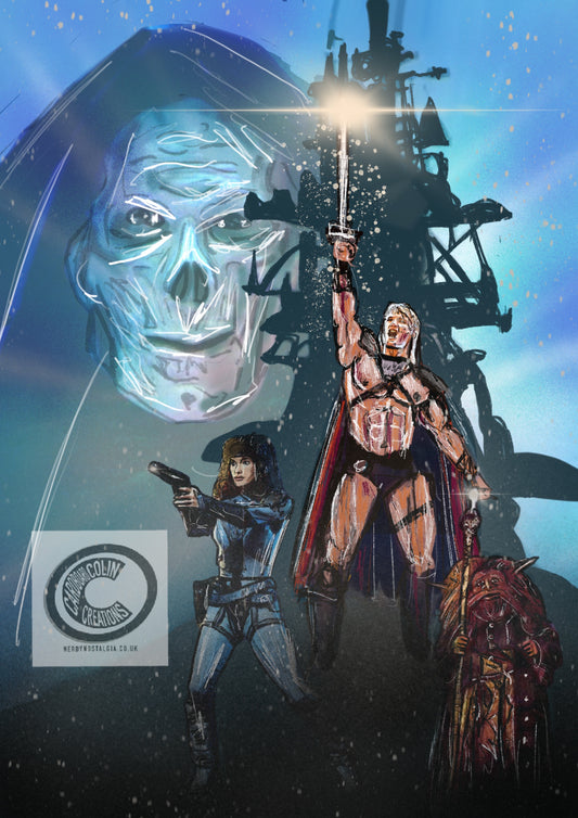 Masters Of The Universe Art Print