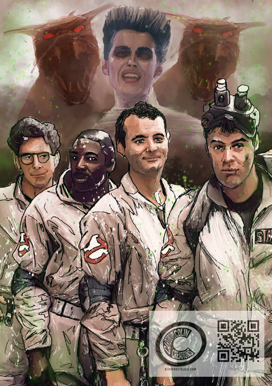 GhostBusters Art Print