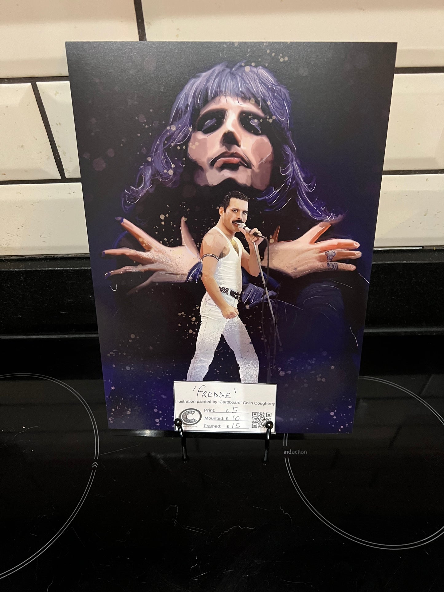 Freddie Mercury Art Print