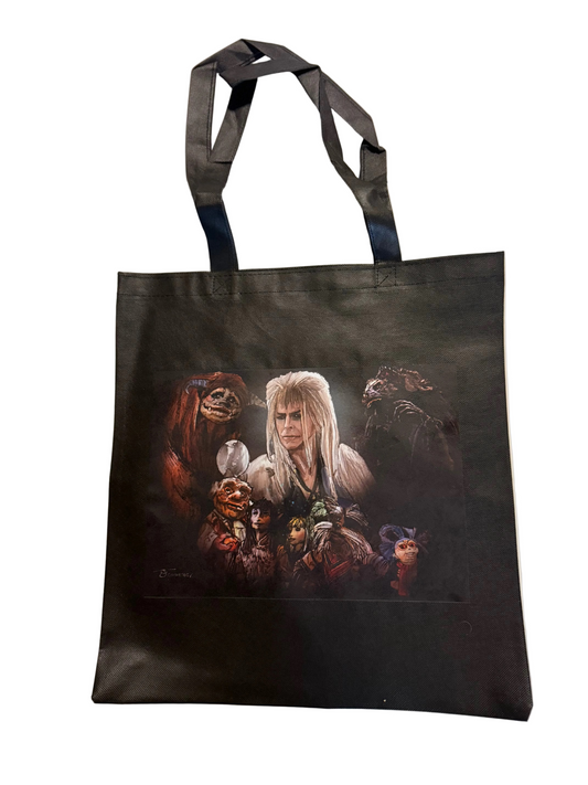 Labyrinth and Dark Crystal Tote Bag