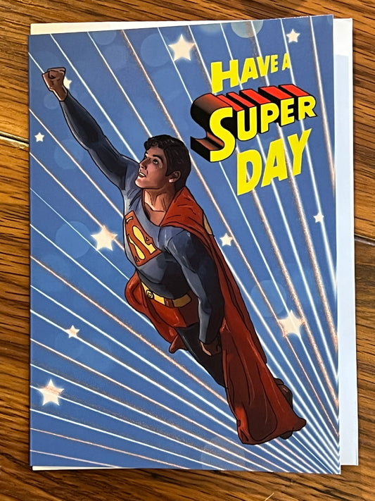 Superman Card (Blank) with Envelope