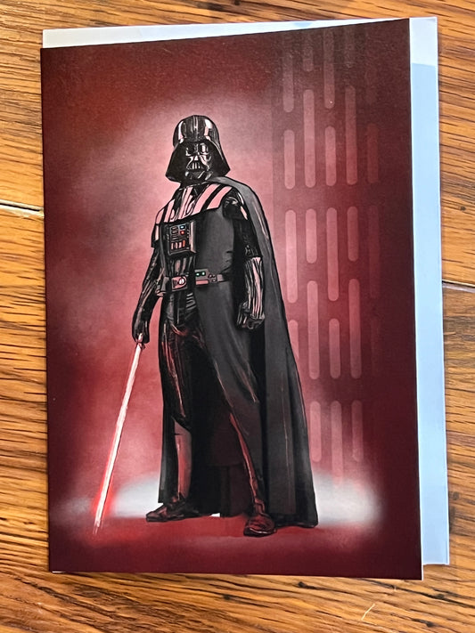 Darth Vader Card (Blank) with Envelope