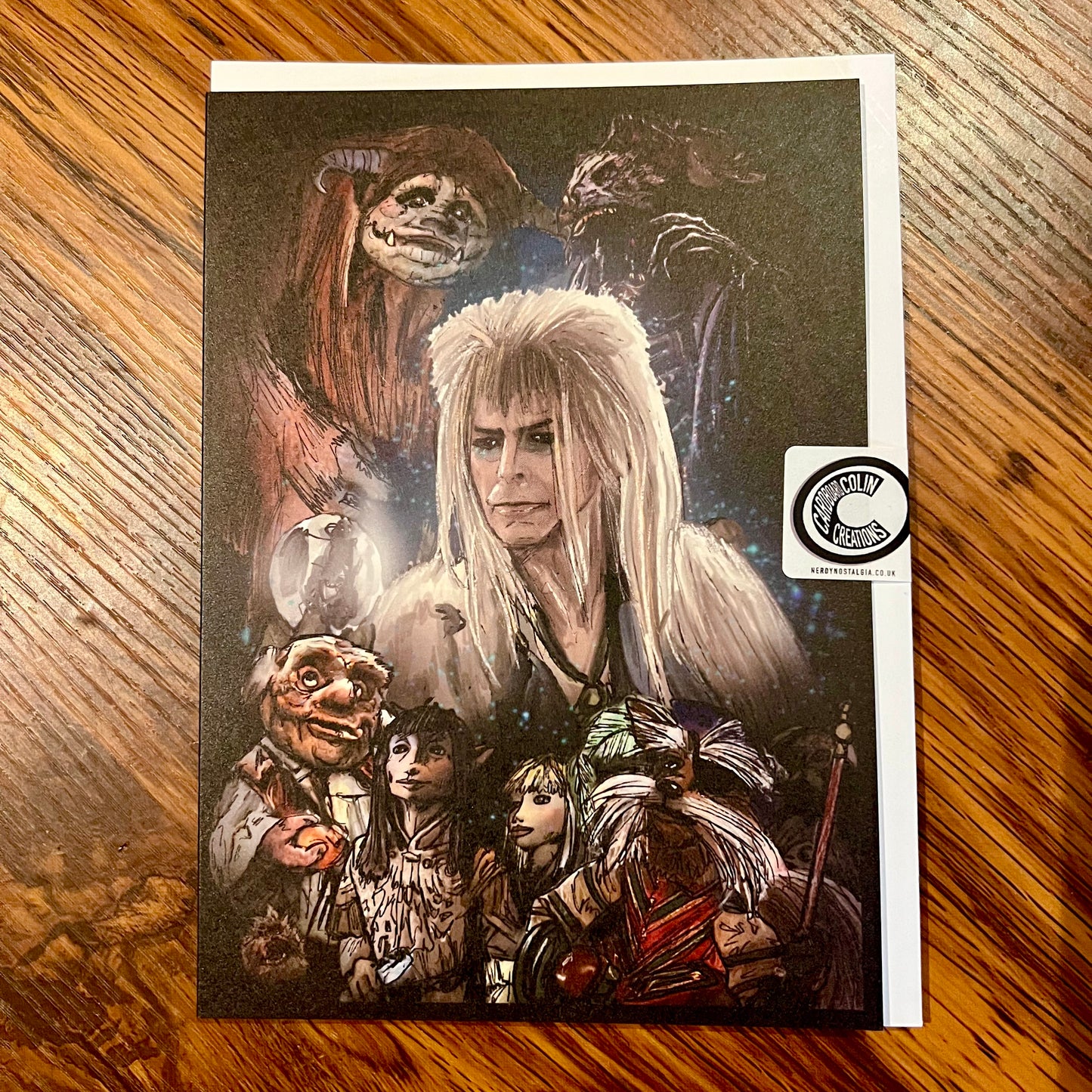 Labyrinth Dark Crystal Card (Blank) with Envelope